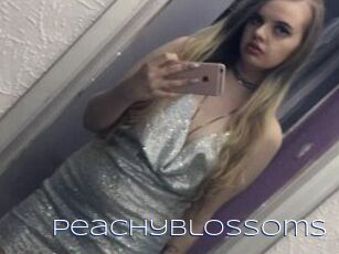 PeachyBlossoms Blue Hot